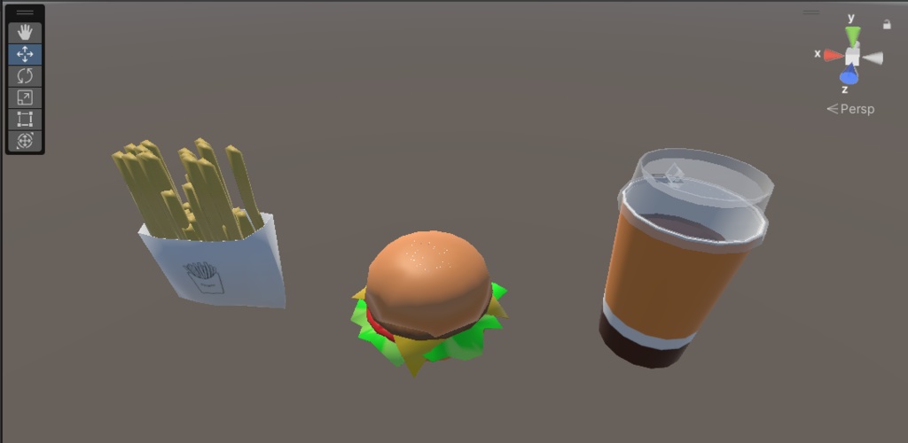 ハンバーガーセット