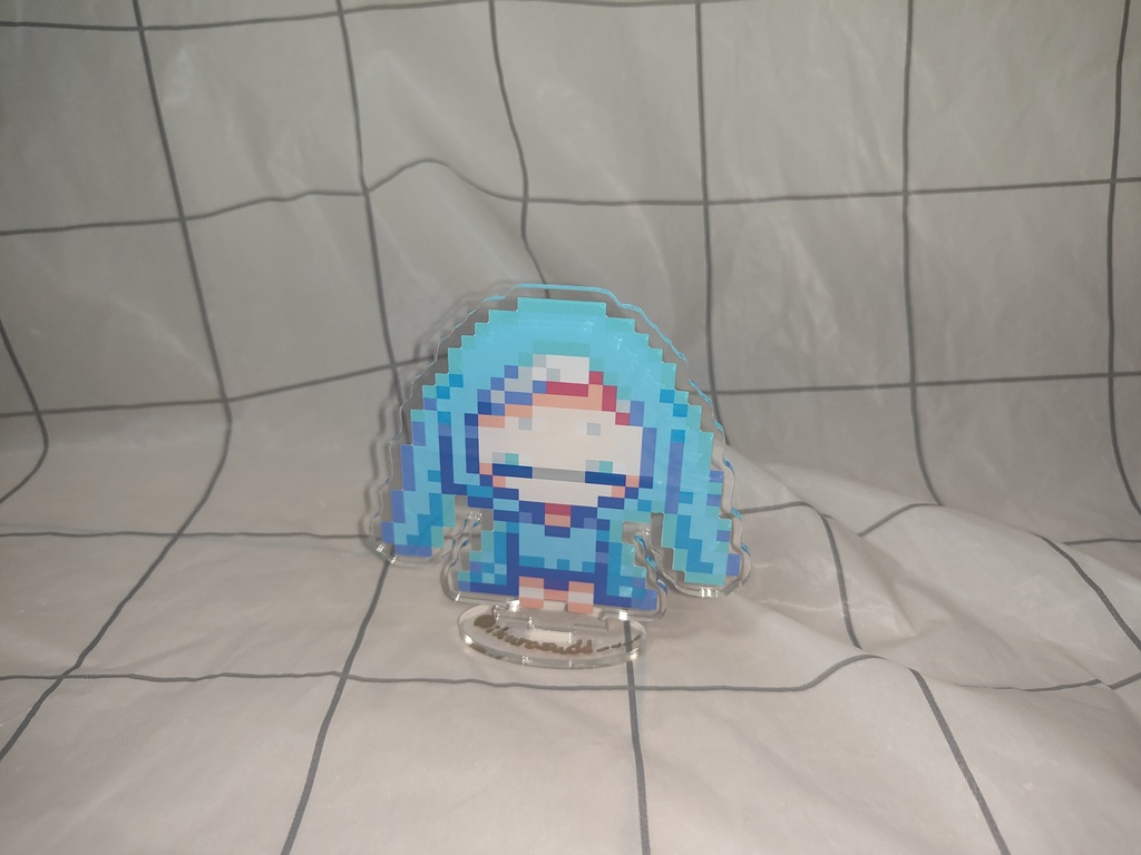 ドット立ち絵アクリルスタンド