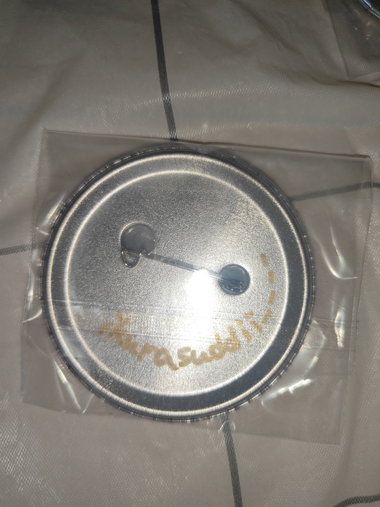 ピンチ!?オーロラ缶バッジ