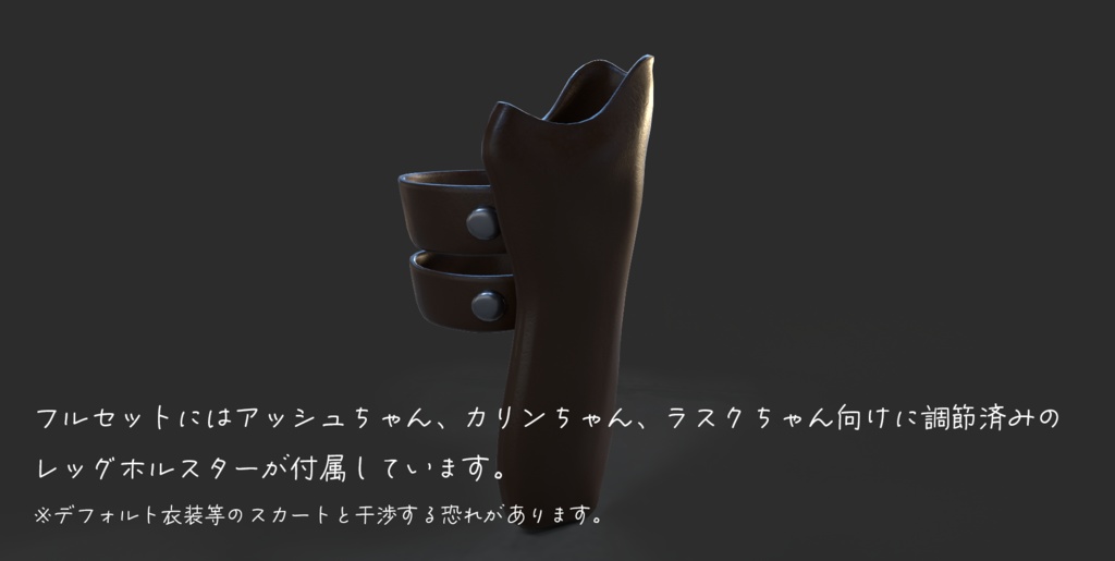 【Modular Avatar対応】600億$$の銃【VRChat想定】