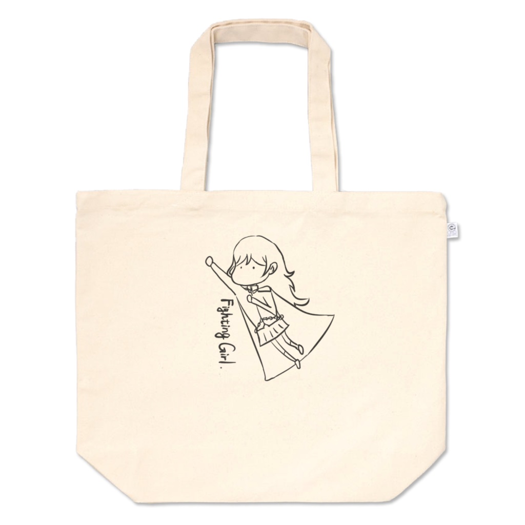 輝稀華Fighting Girl.トートバッグ