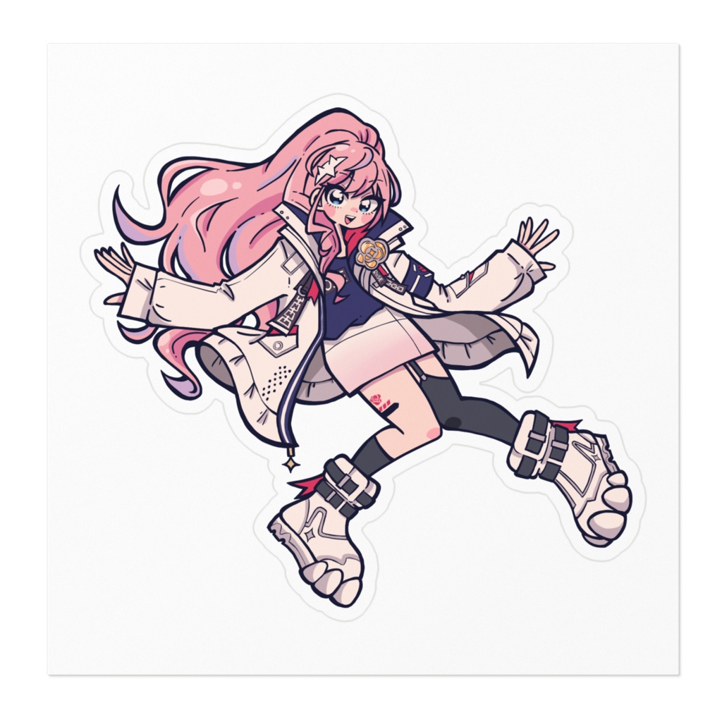 輝マレカバースデーステッカー