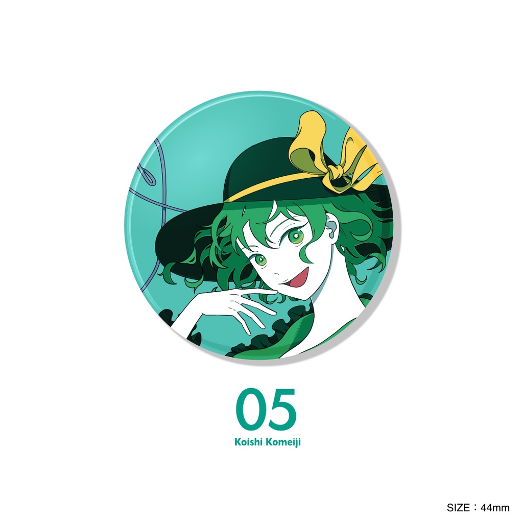 東方Project 缶バッジ / TeK Studio 01-06 / saika