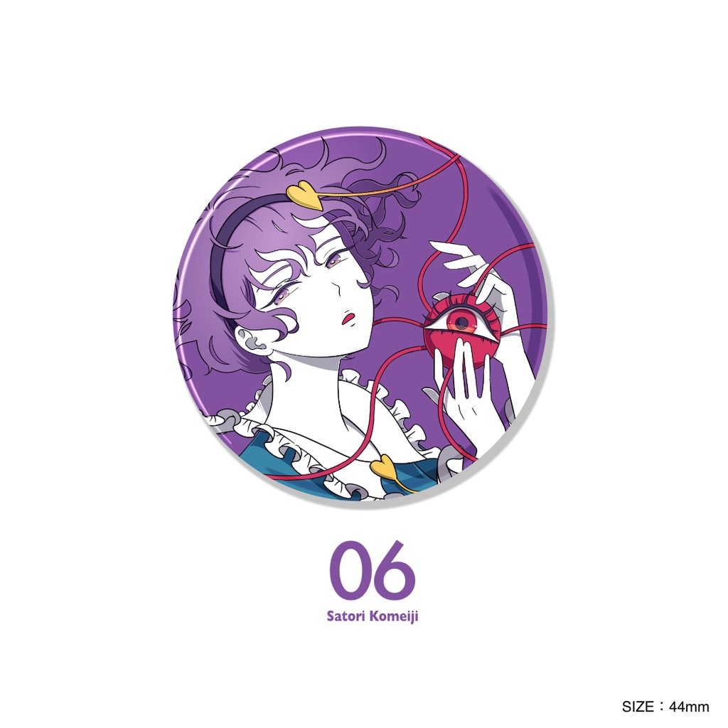 東方Project 缶バッジ / TeK Studio 01-06 / saika