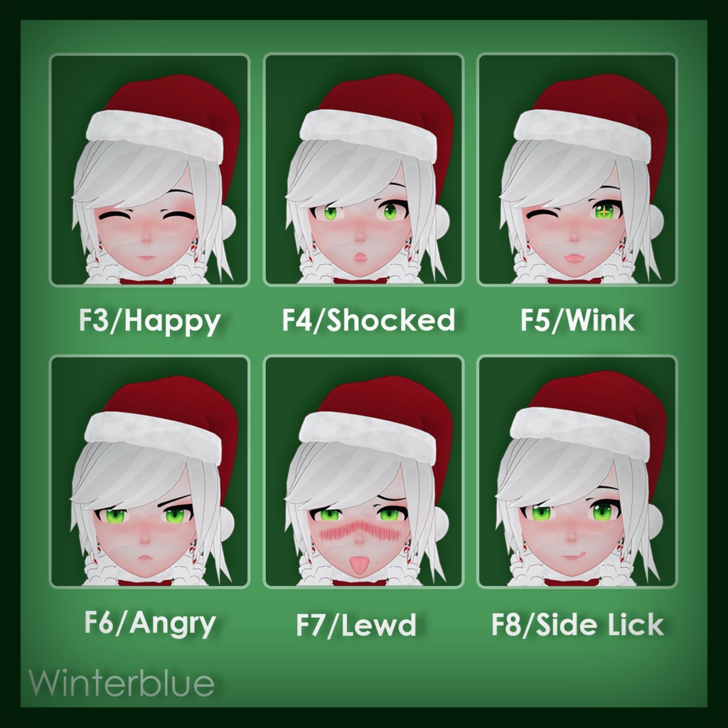 Christmas Arita 3D Model (Unity/VRChat)