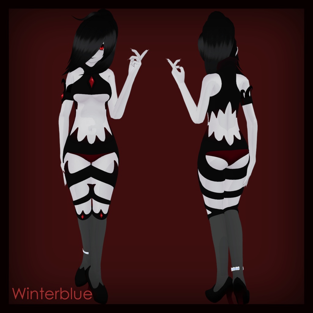 Cursed Queen Arita 3D Model (Unity/VRChat)