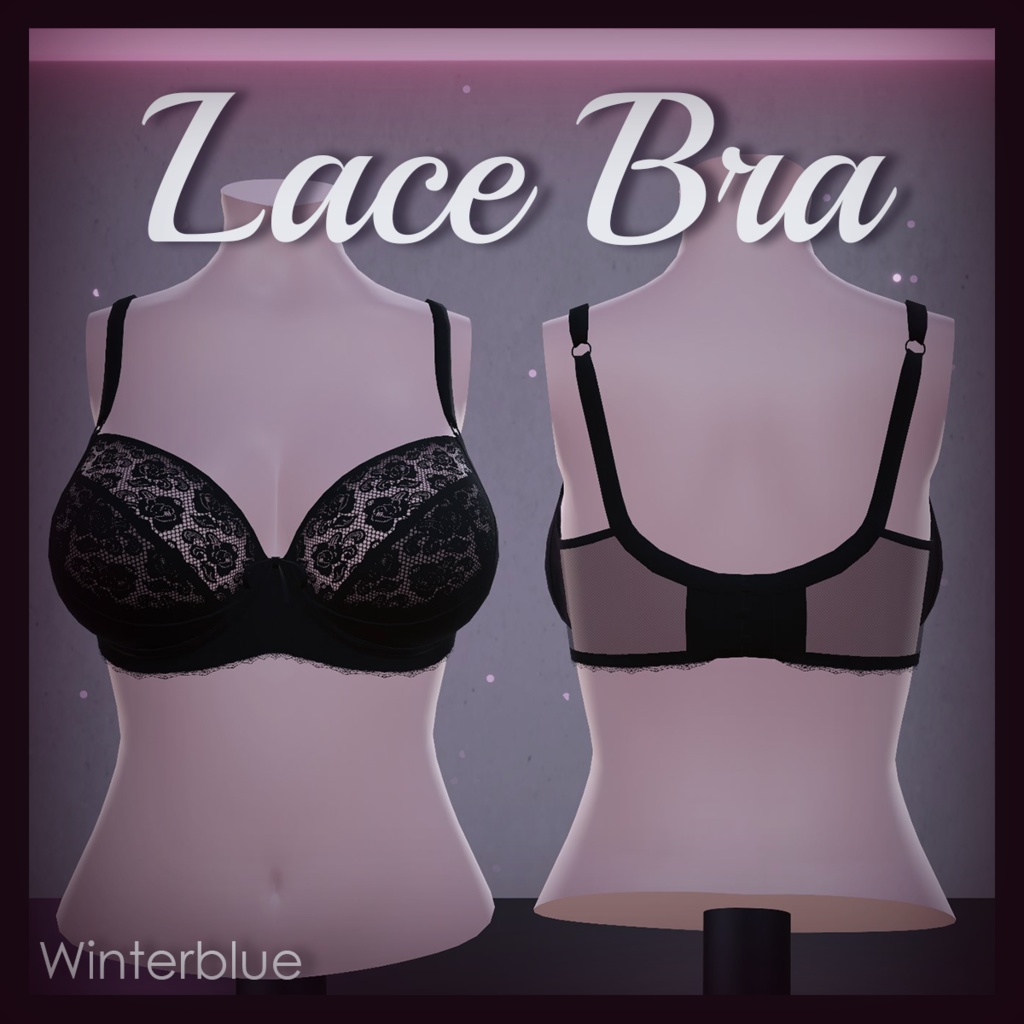 Lace Bra [VRChat | Commercial Use]