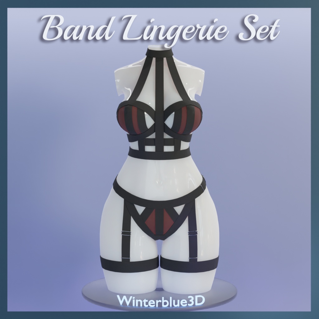 Band Lingerie Set [VRChat | Commercial Use]