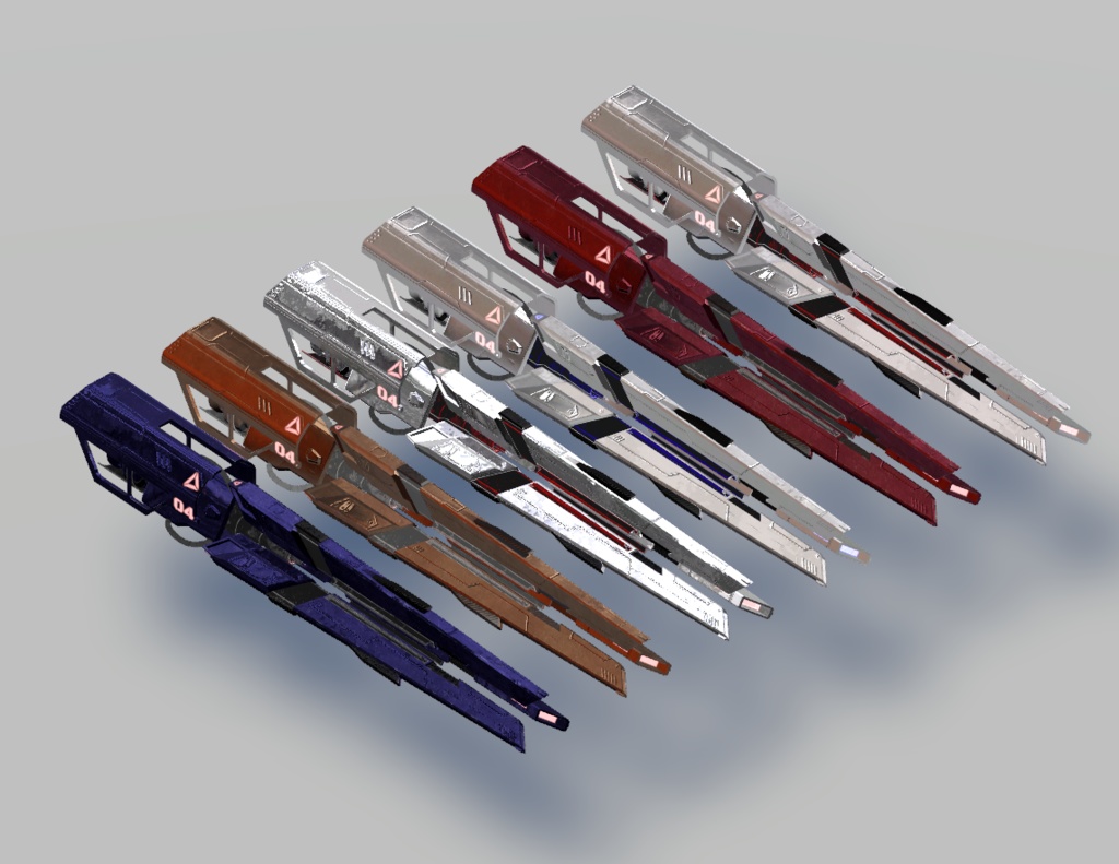 SF兵器 キャノン砲 レーザー砲 スタンバイアニメーションを所有 Laser Cannon