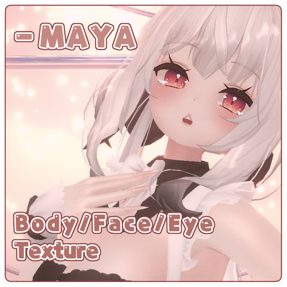 [舞夜<MAYA> 専用] Maya Body/Face/Eye Texture