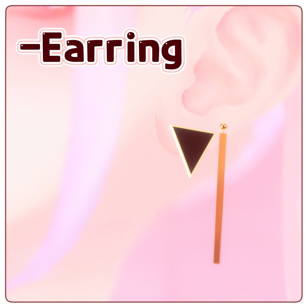 [3Dモデル] Earring