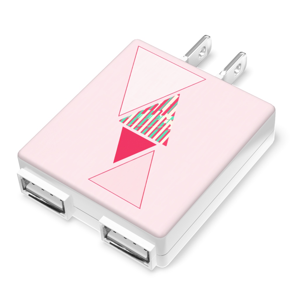 ピンクのアダプター