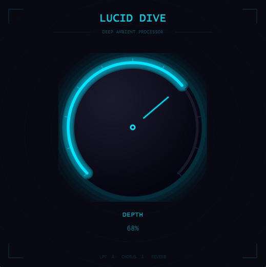 【Free Plugin】Lucid Dive - 没入感を生み出す空間系エフェクト