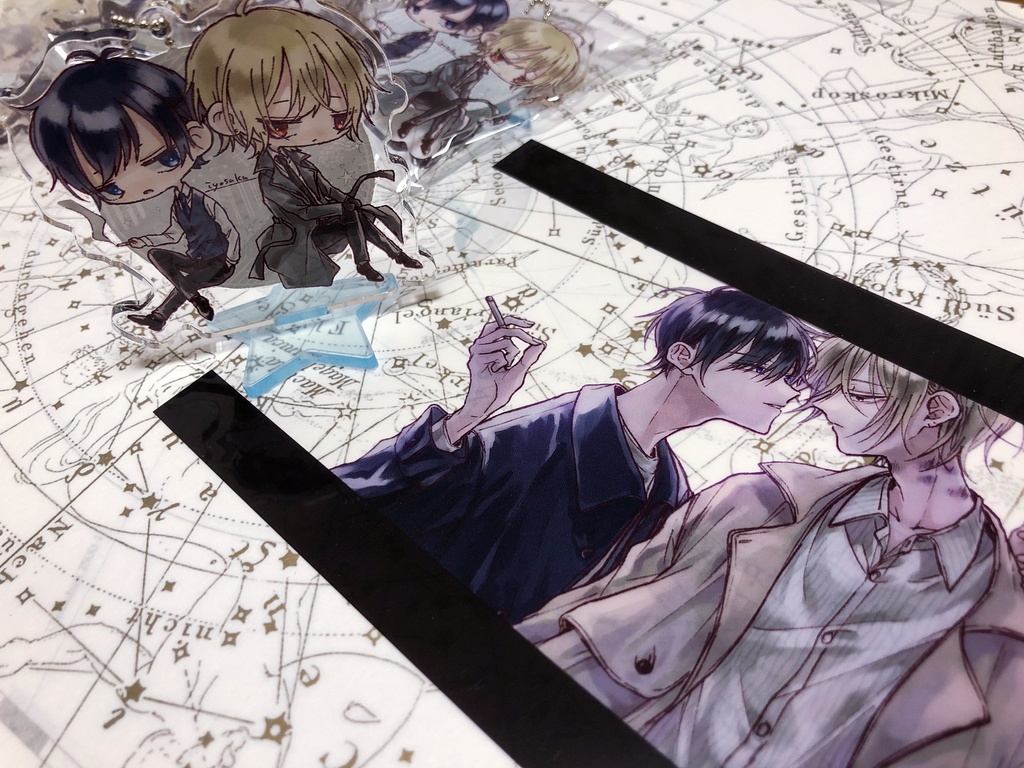 いよさくアクリルスタンド・クリアポストカードセット