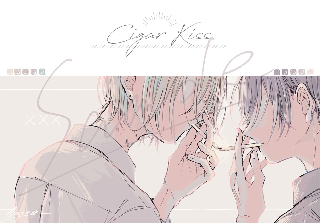 いよさくトートバッグ(Cigar Kiss)
