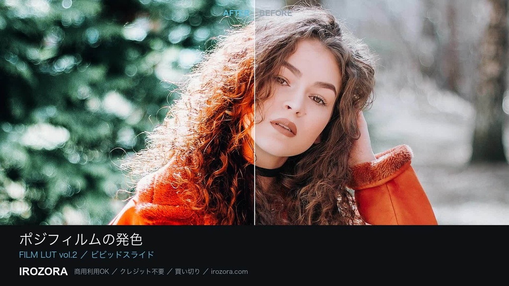 IROZORA FILM LUT vol.2|フィルム LUT 76点 商用利用OK
