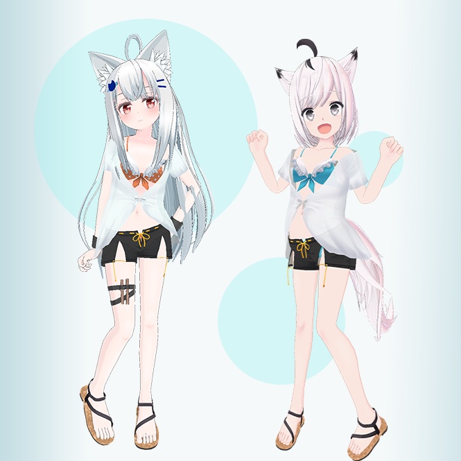 水着&カーディガンセット【13アバター対応】