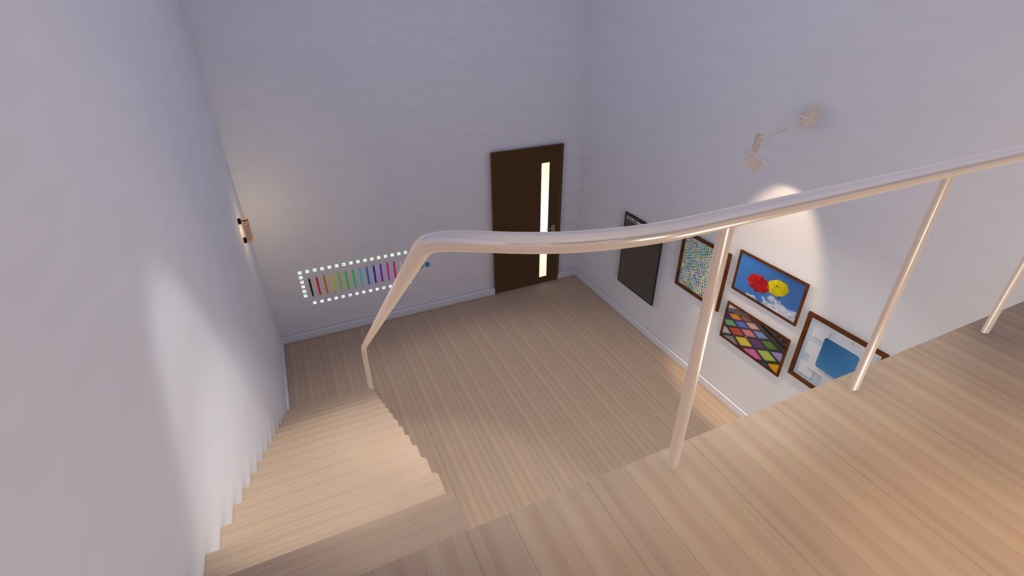 【VRCワールド想定】SimpleRoom-One