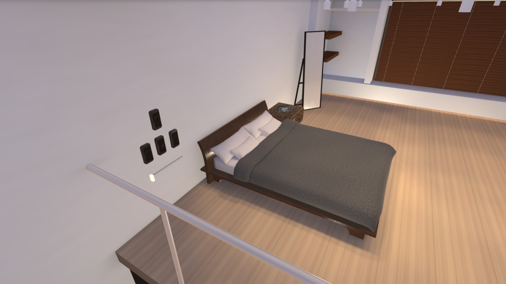 【VRCワールド想定】SimpleRoom-One