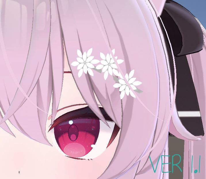 花ヘアピン((Flower hairpin)