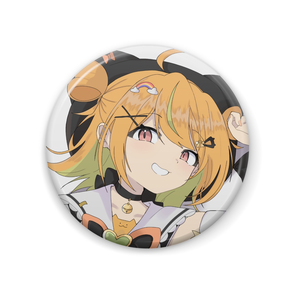 【6/30まで】にじわらべけ　誕生日記念　缶バッジ
