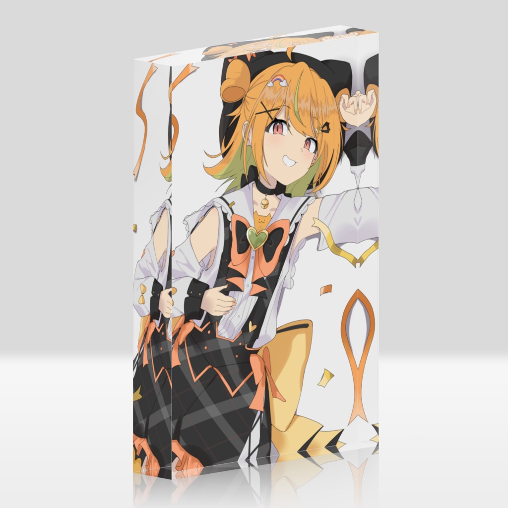 【6/30まで】にじわらべけ　誕生日記念　アクリルブロック