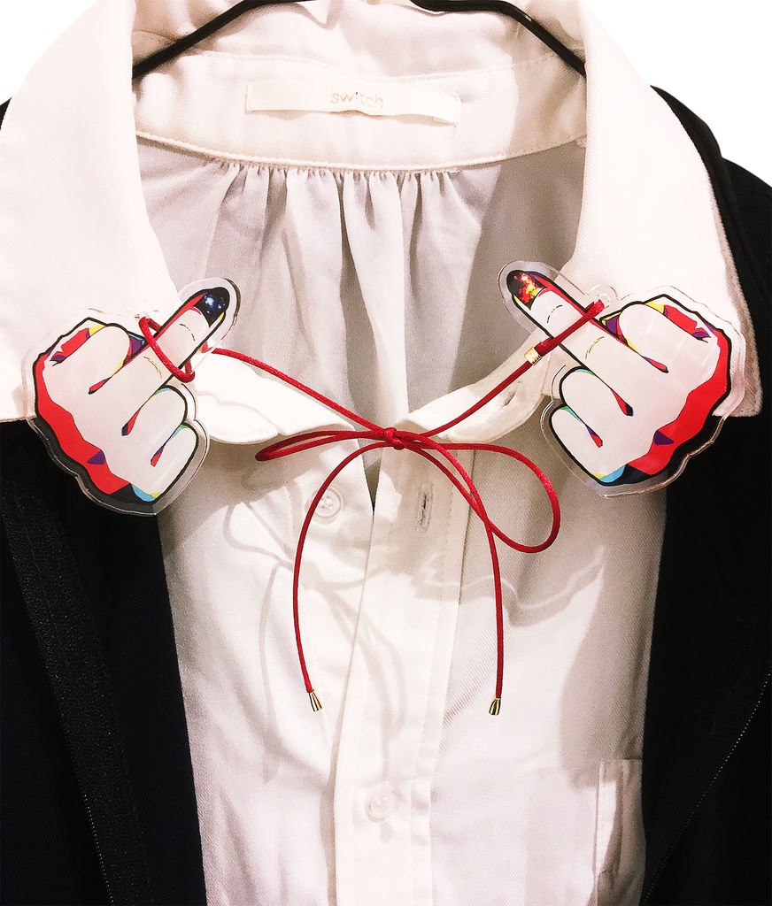 運命の赤い糸クリップ Br Booth