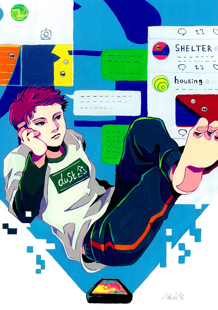 「住」原画