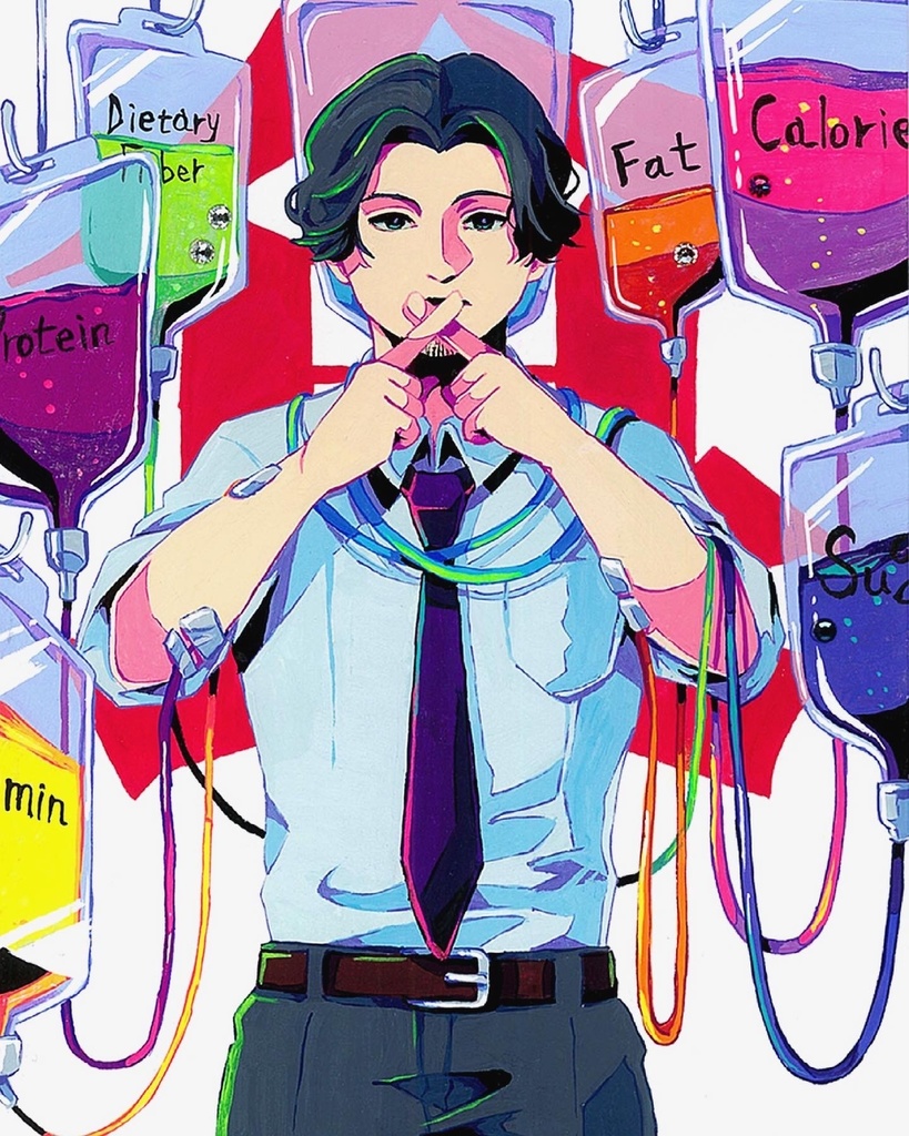 「衣食住」ポストカード