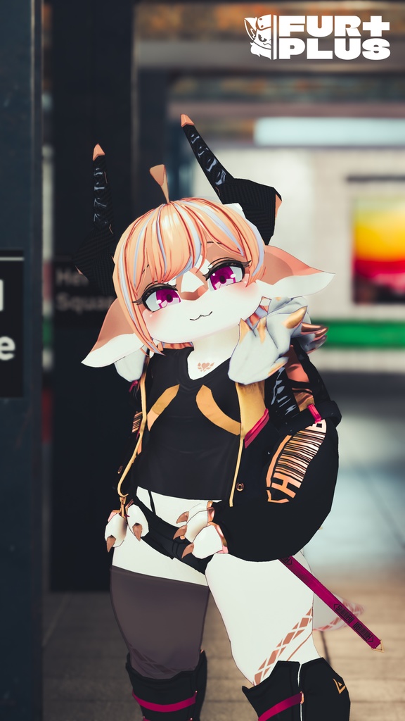 オリジナル 3D モデル「ショビ(Syobi)」