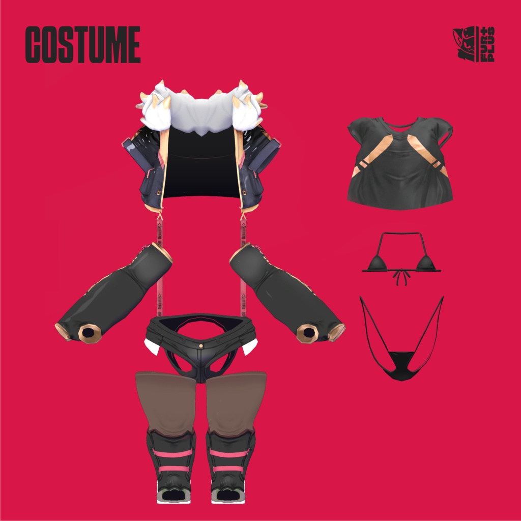 オリジナル 3D モデル「ショビ(Syobi)」