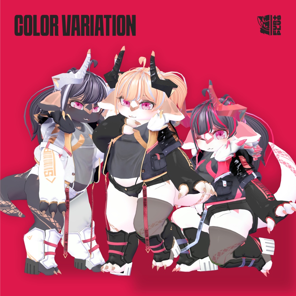 オリジナル 3D モデル「ショビ(Syobi)」