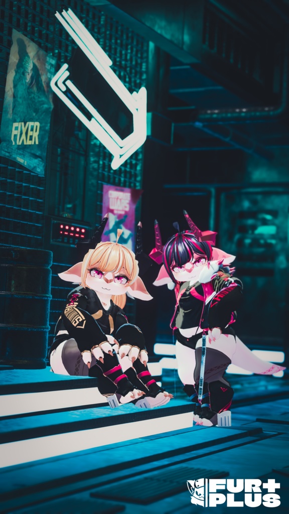 オリジナル 3D モデル「ショビ(Syobi)」