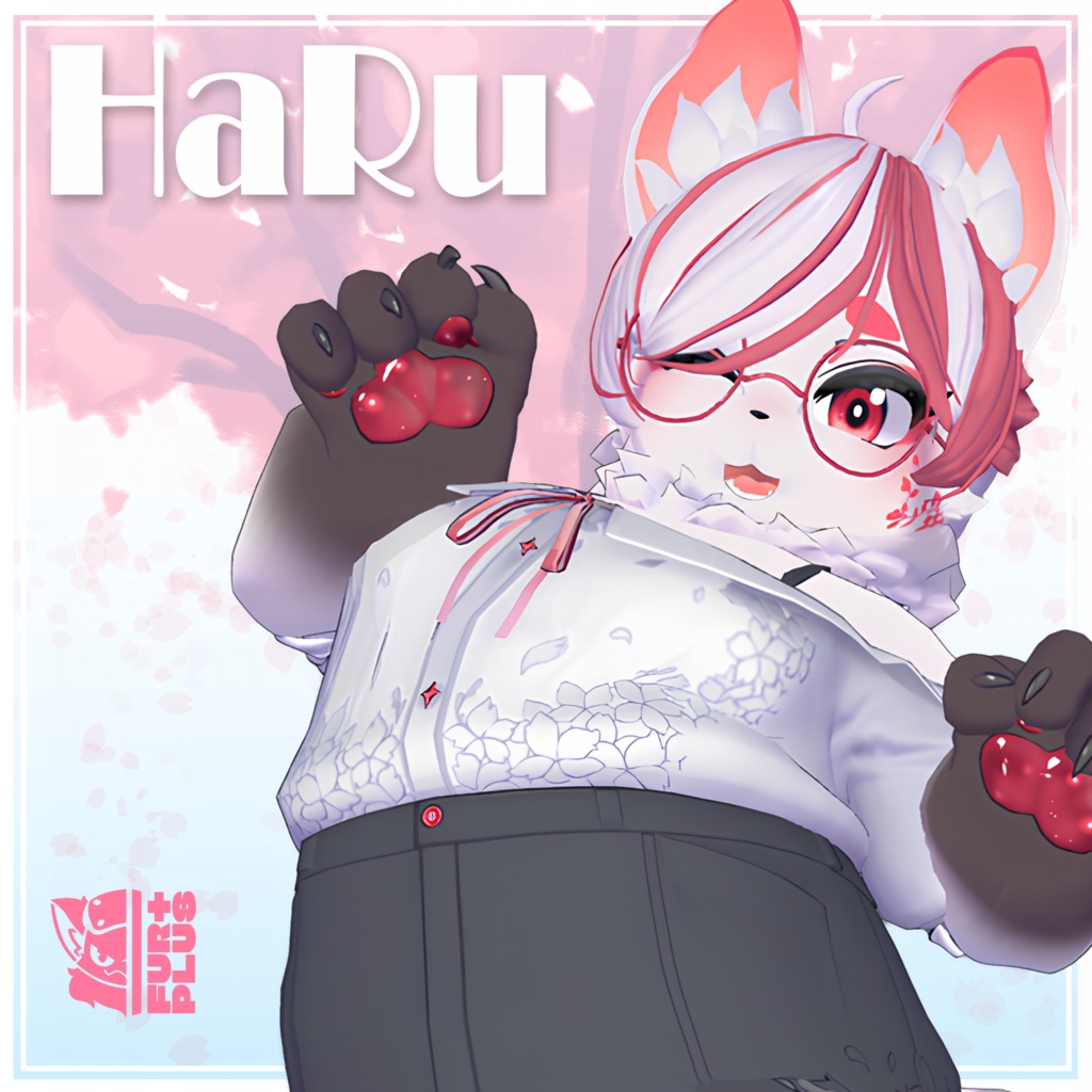 オリジナル 3D モデル「Haru」