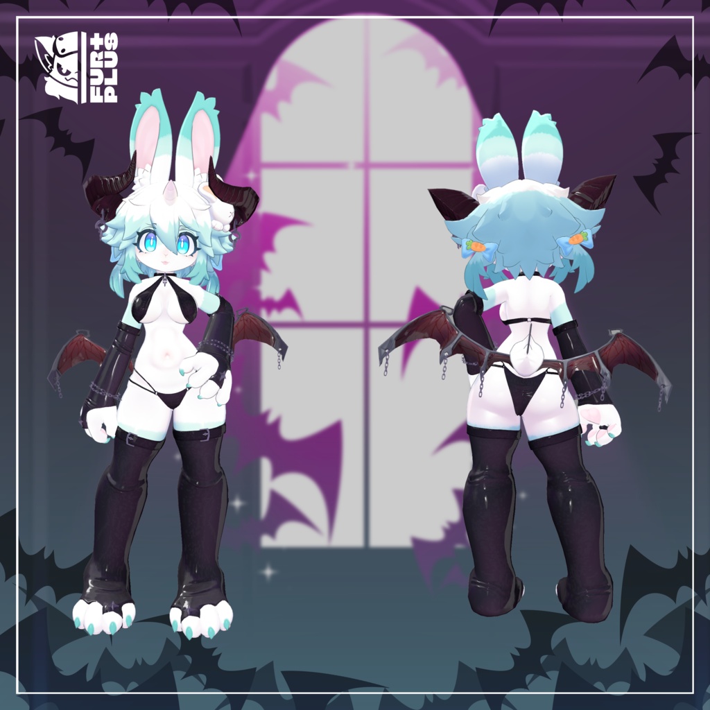 [ジル S,Lehner, 灰島, Chalo 対応] Succubus costume - furplus - BOOTH