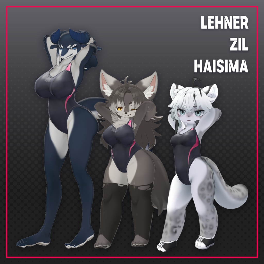 FUR+PLUS Competition swimsuits