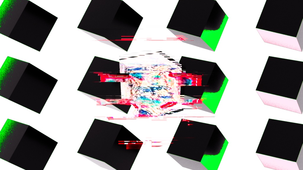 Glitch Block - Free VJ Loop 001