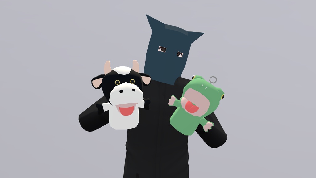 【3Dモデル】パペットマペット