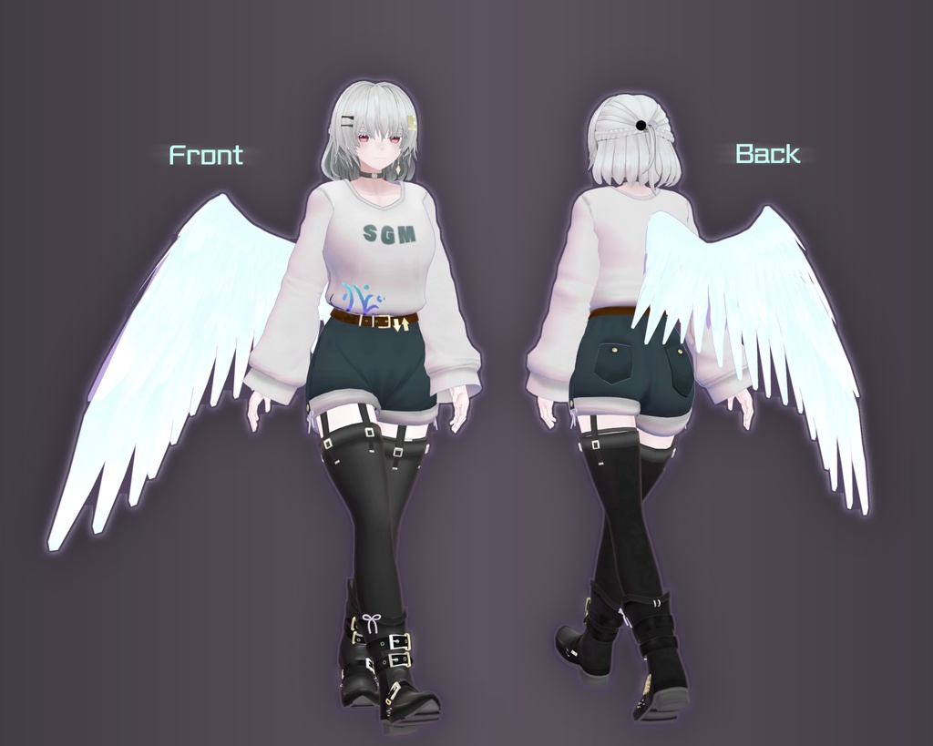 【オリジナル3Dモデル】スゴミ -SUGOMI-