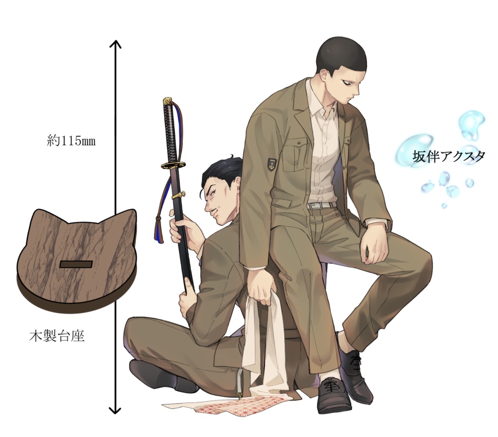 TVアニメ「ジョジョの奇妙な冒険」描き下ろしBIGアクリル