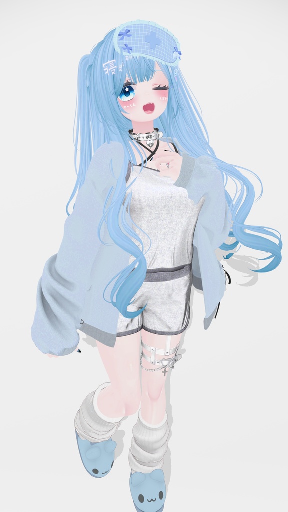 【18アバター対応】V睡パジャマ【改変1年生】