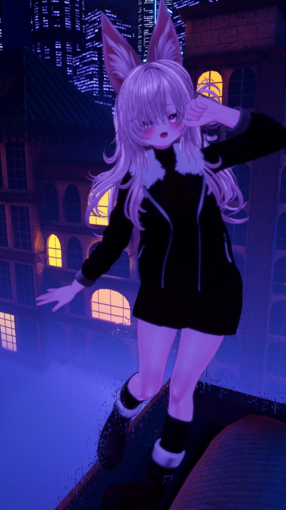 【18アバター対応】いなふわジャケット【改変1年生】