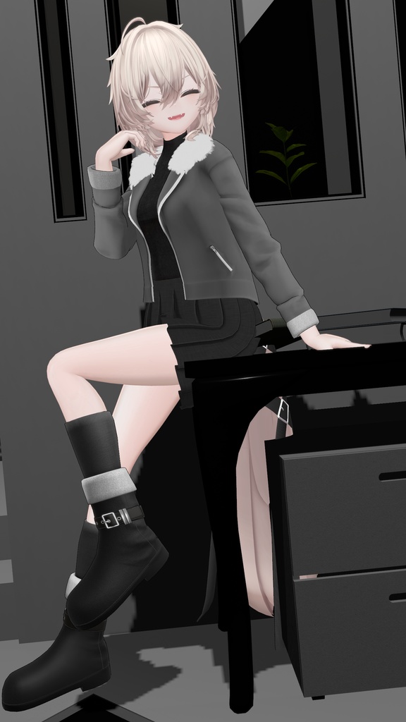 【18アバター対応】いなふわジャケット【改変1年生】