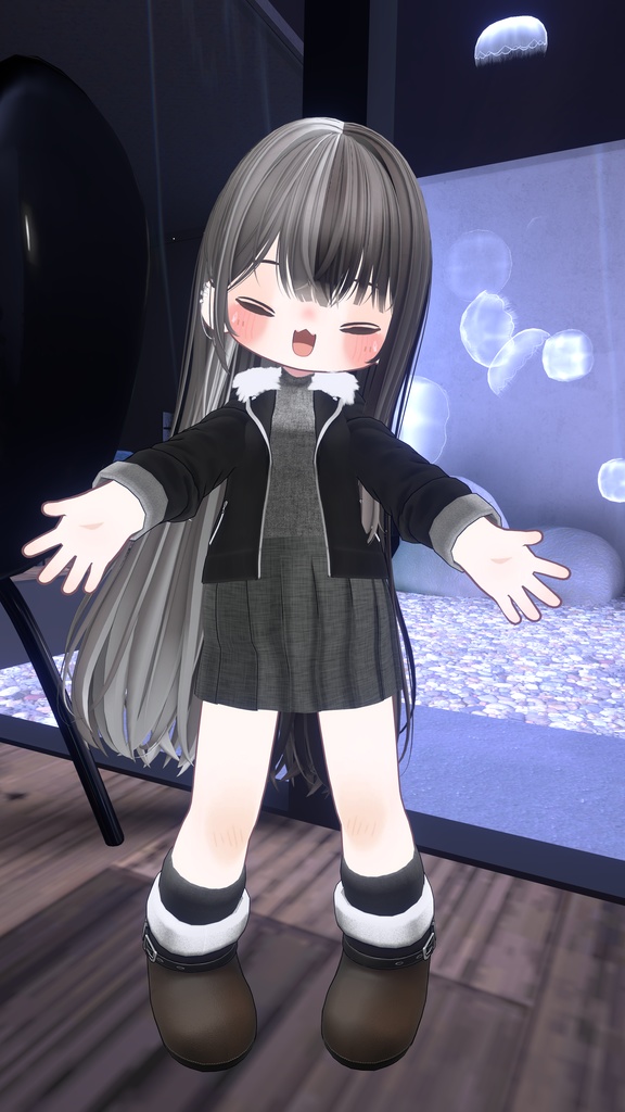 【18アバター対応】いなふわジャケット【改変1年生】