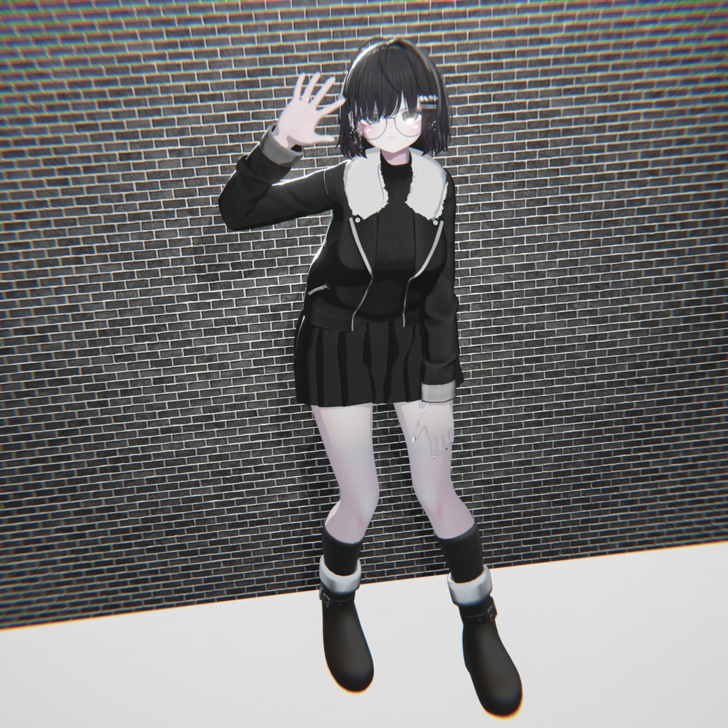 【18アバター対応】いなふわジャケット【改変1年生】