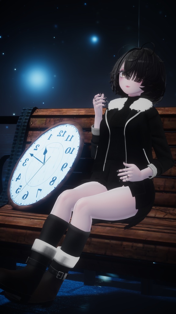 【18アバター対応】いなふわジャケット【改変1年生】