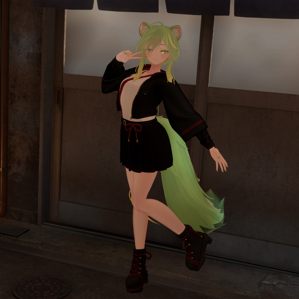 【18アバター対応】影緋【改変1年生】