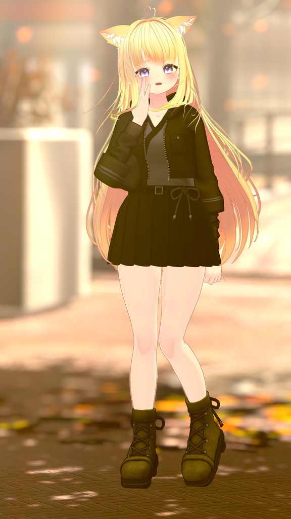 【18アバター対応】影緋【改変1年生】