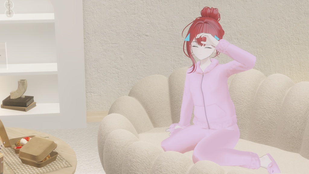 ✨発売セール中✨【19アバター対応】ひつじのおやすみパジャマ【改変1年生】