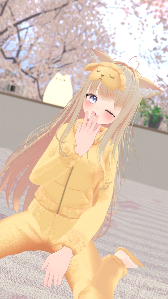 ✨発売セール中✨【19アバター対応】ひつじのおやすみパジャマ【改変1年生】